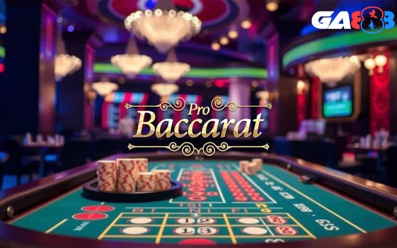 Baccarat trực tuyến tại GA888 có giao diện đẹp