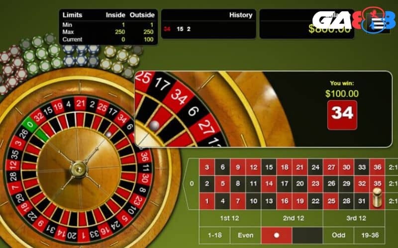 Roulette có luật chơi khá đơn tân thủ có thể dễ dàng tham gia