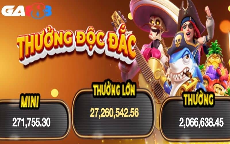 Tỷ lệ trúng phần quà giá trị lớn khi chơi bắn cá